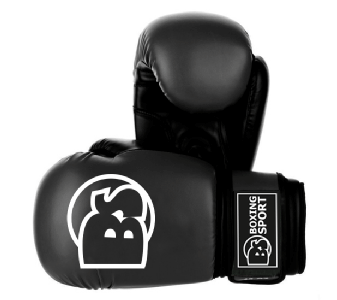 Box rukavice BS PU 10,12,14OZ �ierne