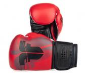 Box.rukavice Fighter Box/Muay Thai 10,12,14,16OZ červená/čierna