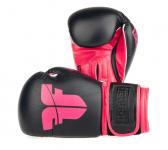 Box.rukavice Fighter Box/Muay Thai 10,12OZ čierna/ružová