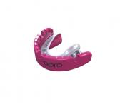 Chránič zubov Opro UFC Gold ružový na rovnátka