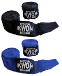 Kwon bandáže Professional Boxing 3,5 a 5m čierne, modré