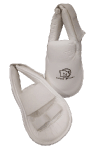 Karate chrni priehlavku Budo Sport biele