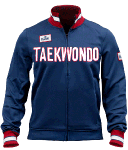 Daedo Slim Jacket Taekwondo tmavomodr