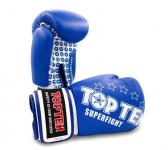 Rukavice Top Ten Superfight Stars modr� 10OZ