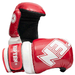 Rukavice Top Ten Block  WAKO �erven�, modr�