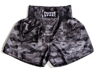 Paffen Sport trenky Camouflage ierne XL