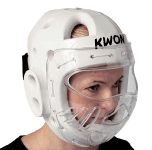 Prilba Kwon KSL s maskou biela