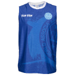 Top Ten tri�ko bez ruk�v WAKO KickLight �erven�, modr�